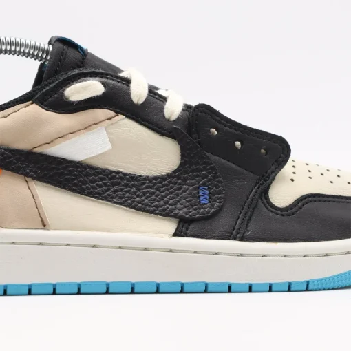 [Premium] Travis Scott x OW x AJ 1 Low OG UNC Shoes Sneakers – nk0004645 - Image 6