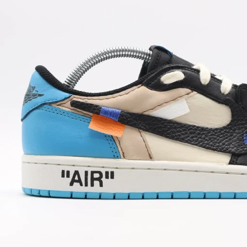 [Premium] Travis Scott x OW x AJ 1 Low OG UNC Shoes Sneakers – nk0004645 - Image 5