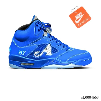 Awake NY x AJ 5 Blueprint Shoes Sneakers - nk0004663