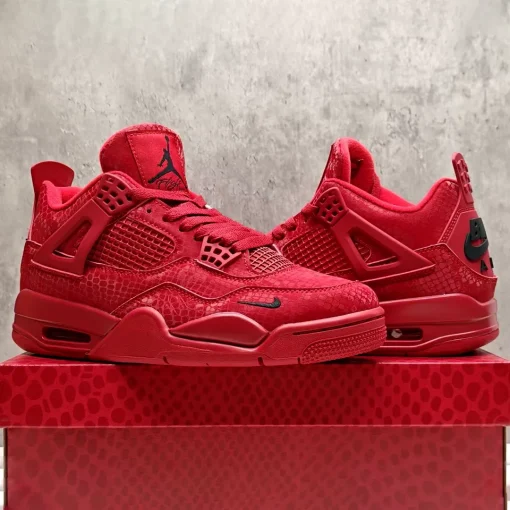 AJ 4 Sierra Red Shoes Sneakers - nk0004681 - Image 5