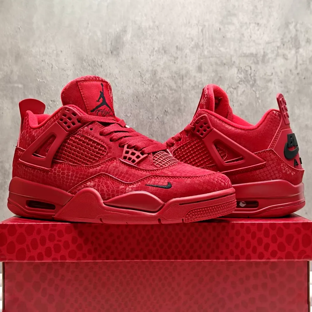 AJ 4 Sierra Red Shoes Sneakers - nk0004681 - Image 5