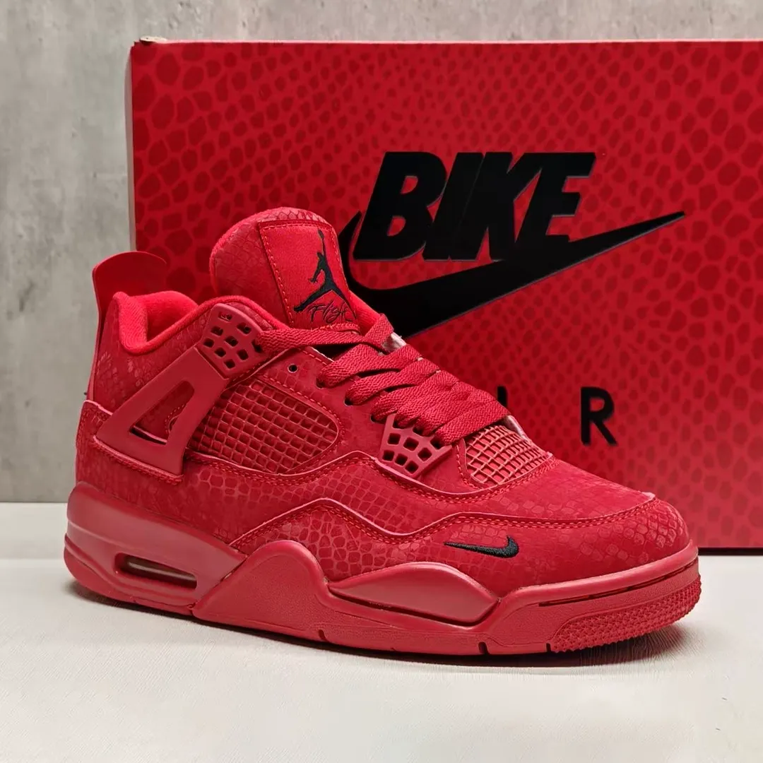 AJ 4 Sierra Red Shoes Sneakers - nk0004681 - Image 4