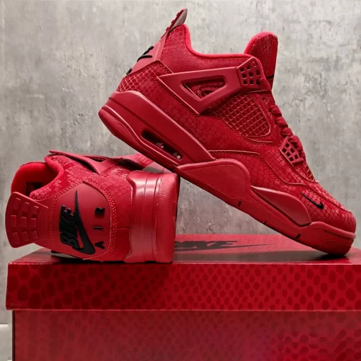 AJ 4 Sierra Red Shoes Sneakers - nk0004681 - Image 7
