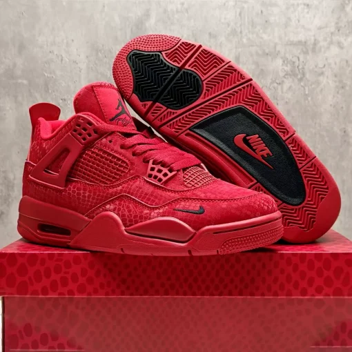 AJ 4 Sierra Red Shoes Sneakers - nk0004681 - Image 6