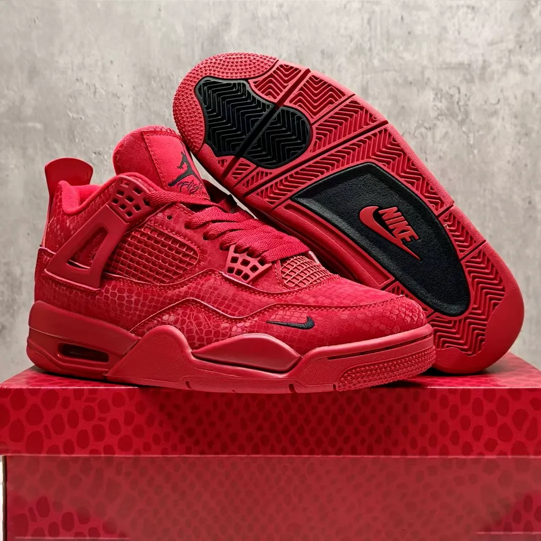 AJ 4 Sierra Red Shoes Sneakers - nk0004681 - Image 6