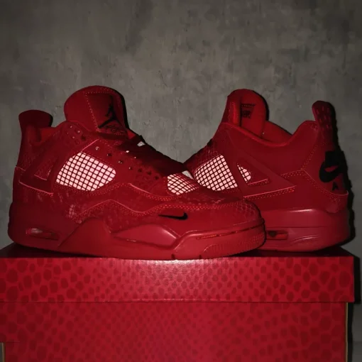 AJ 4 Sierra Red Shoes Sneakers - nk0004681 - Image 3