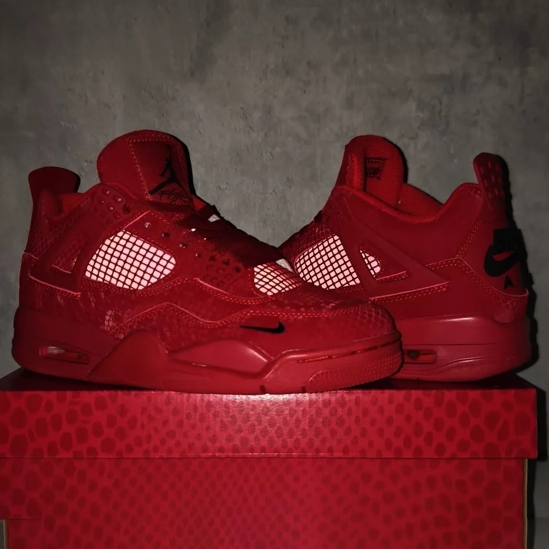 AJ 4 Sierra Red Shoes Sneakers - nk0004681 - Image 3
