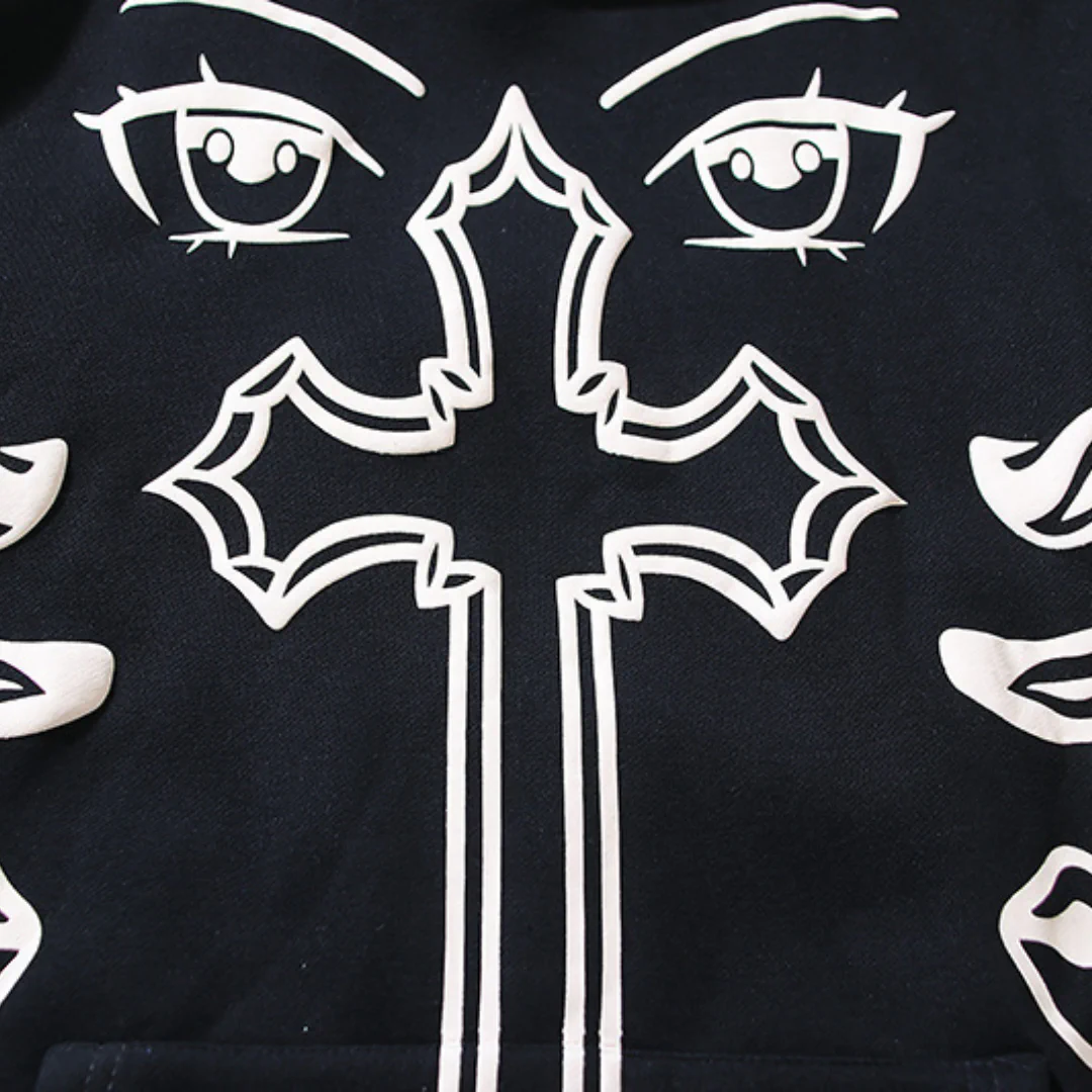 Travis Scott Graphic Print Hoodie - TS0004 - Image 7