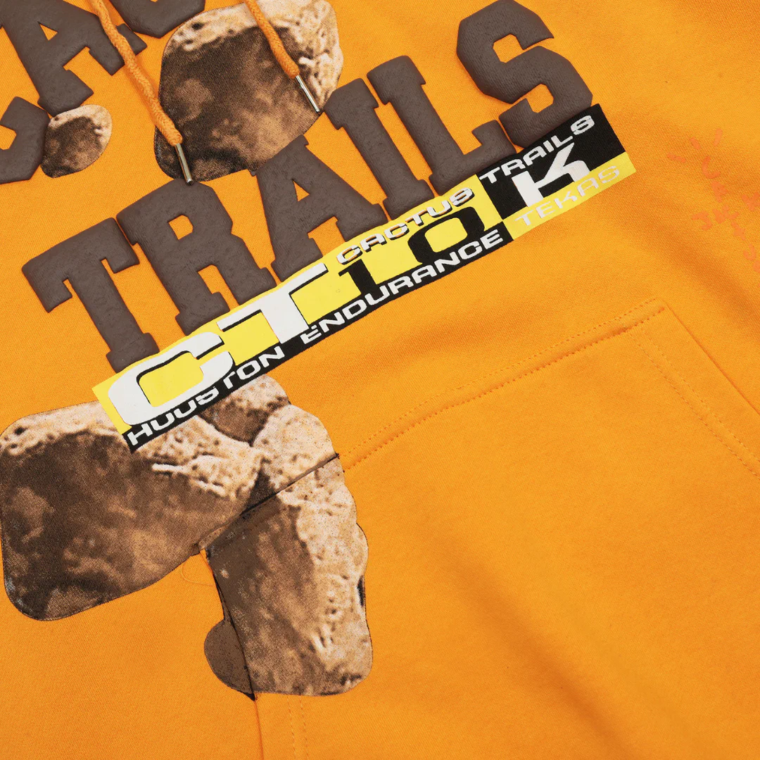 Cactus Jack Graphic Print Hoodie - TS0013 - Image 8