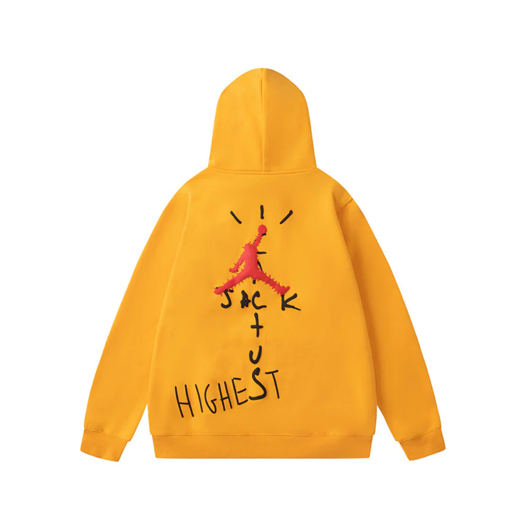Cactus Jack Graphic Print Hoodie - TS0016 - Image 4