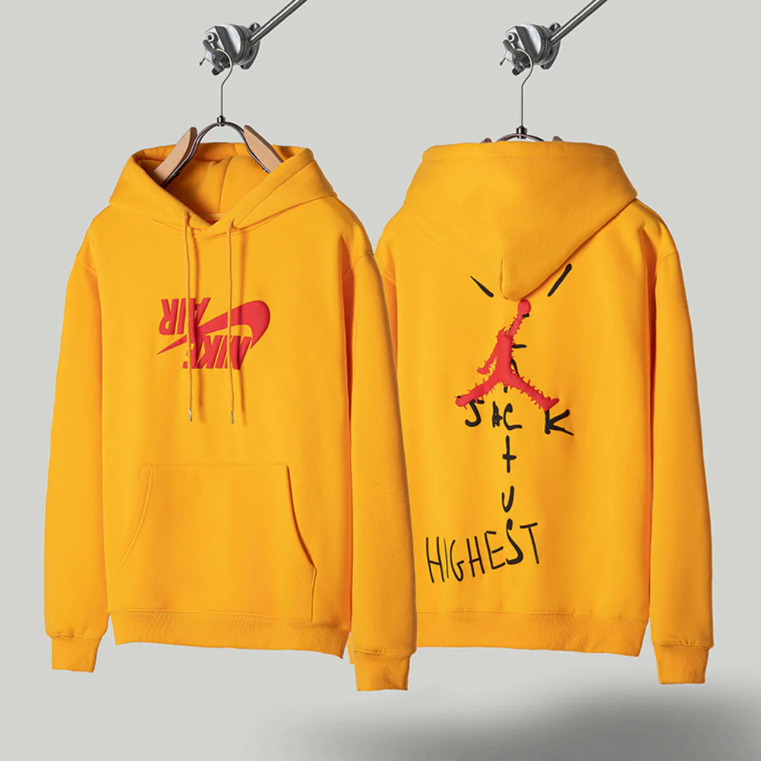 Cactus Jack Graphic Print Hoodie - TS0016 - Image 46