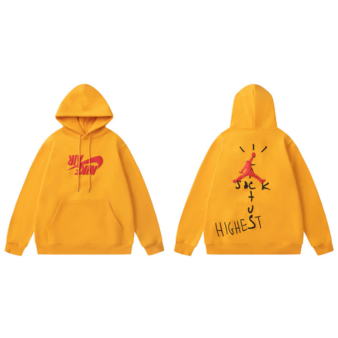 Cactus Jack Graphic Print Hoodie - TS0016 - Image 8