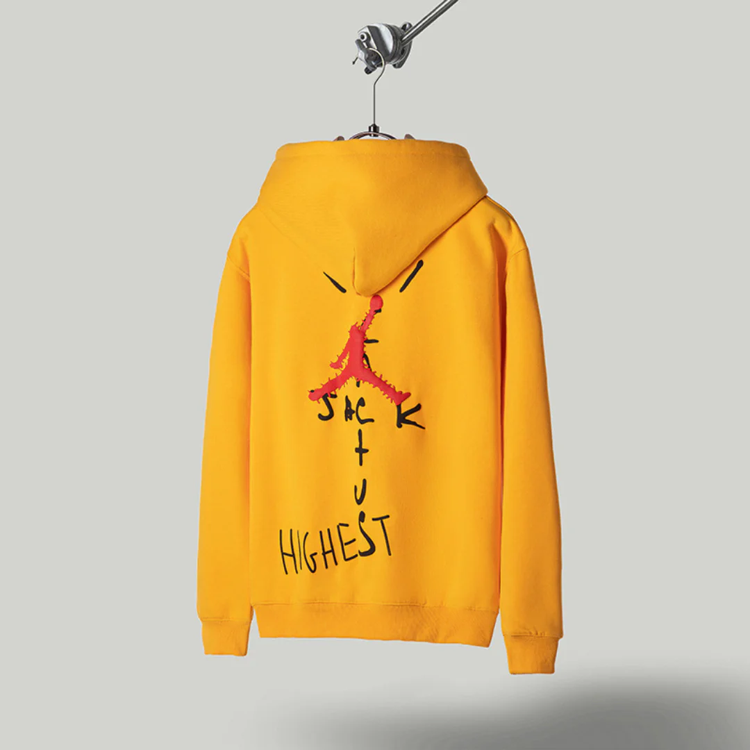 Cactus Jack Graphic Print Hoodie - TS0016 - Image 44