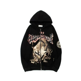 Travis Scott Graphic Print Hoodie Zip - TS0017