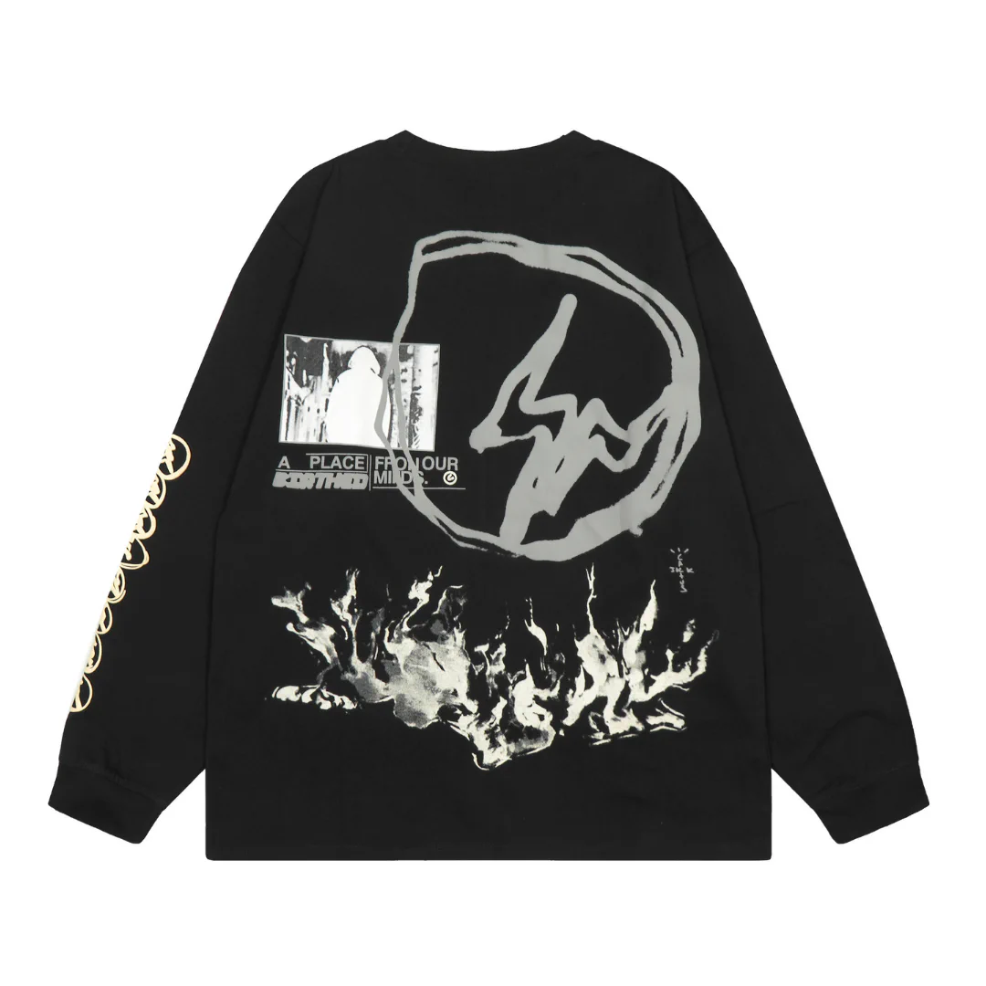 Cactus Jack Long Sleeve Tee - TS0027 - Image 2