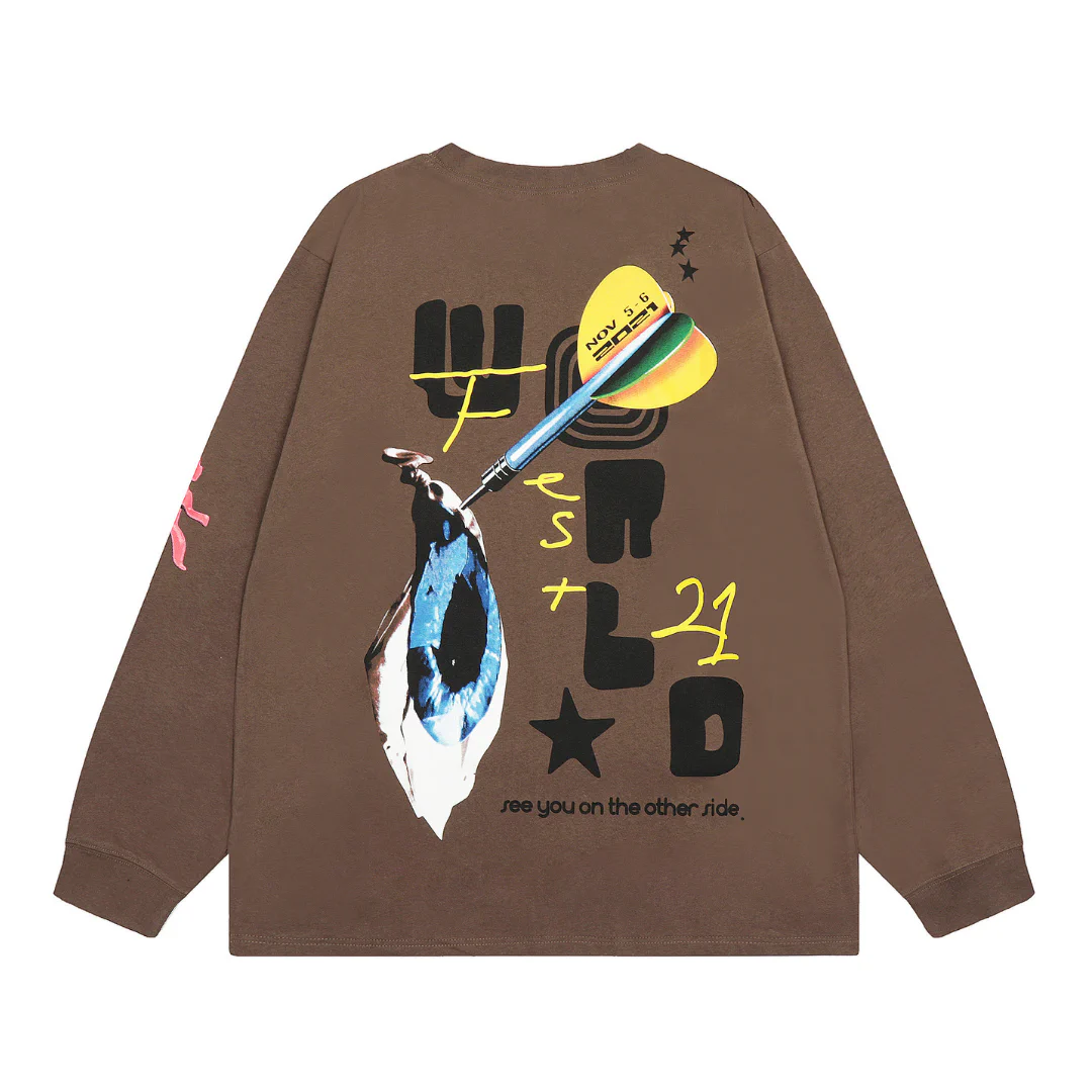 Cactus Jack Long Sleeve Tee - TS0031 - Image 2