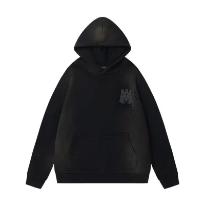 AM Logo Graphic Print Hoodie - AM00015