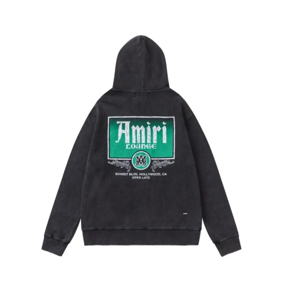 AM Logo Graphic Print Hoodie - AM0009 - Image 2