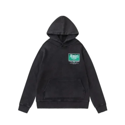 AM Logo Graphic Print Hoodie - AM0009