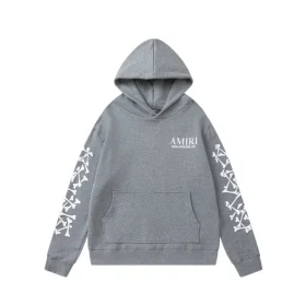 AM Logo Graphic Print Hoodie - AM0012