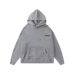 AM Logo Graphic Print Hoodie - AM0018