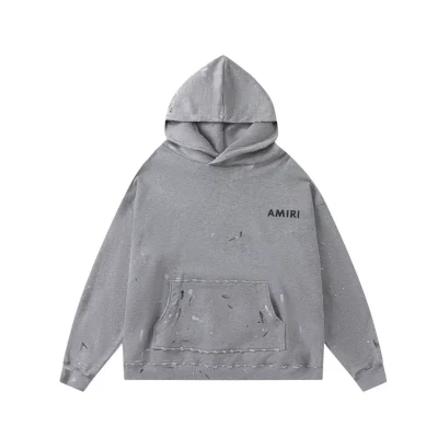 AM Logo Graphic Print Hoodie - AM0018