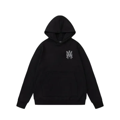 AM Logo Graphic Print Hoodie - AM0021