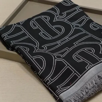 BUR Scarf  - BUR0027 - Black