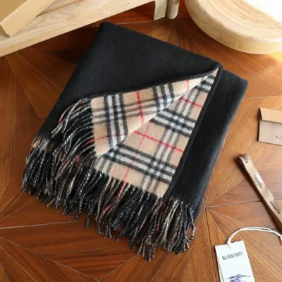 BUR Scarf  - BUR0028 - Black