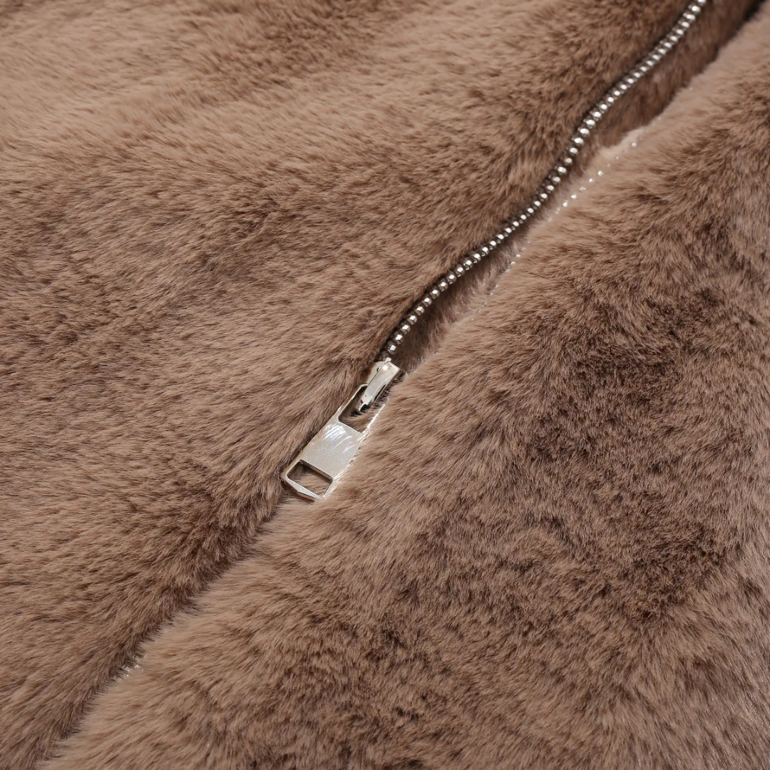 Essentials FOG Fur Hooded Jacket - FOG0026 - Image 13