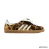 Wales Bonner x AD Samba Pony Leopard Shoes Sneakers - ad0000460
