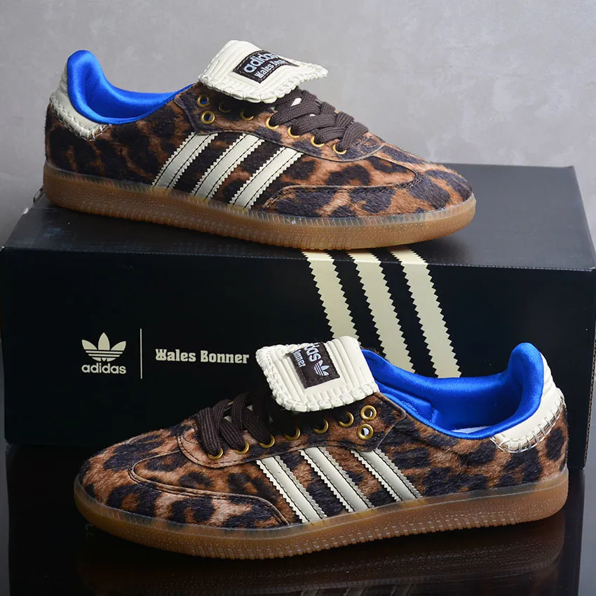 Wales Bonner x AD Samba Pony Leopard Shoes Sneakers - ad0000460 - Image 5