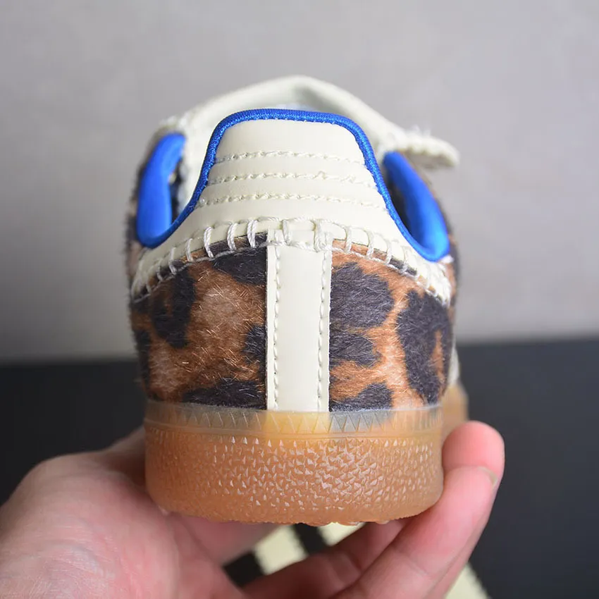 Wales Bonner x AD Samba Pony Leopard Shoes Sneakers - ad0000460 - Image 7