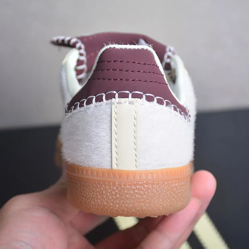 Wales Bonner x AD Samba Pony Cream White Shoes Sneakers - ad0000462 - Image 7