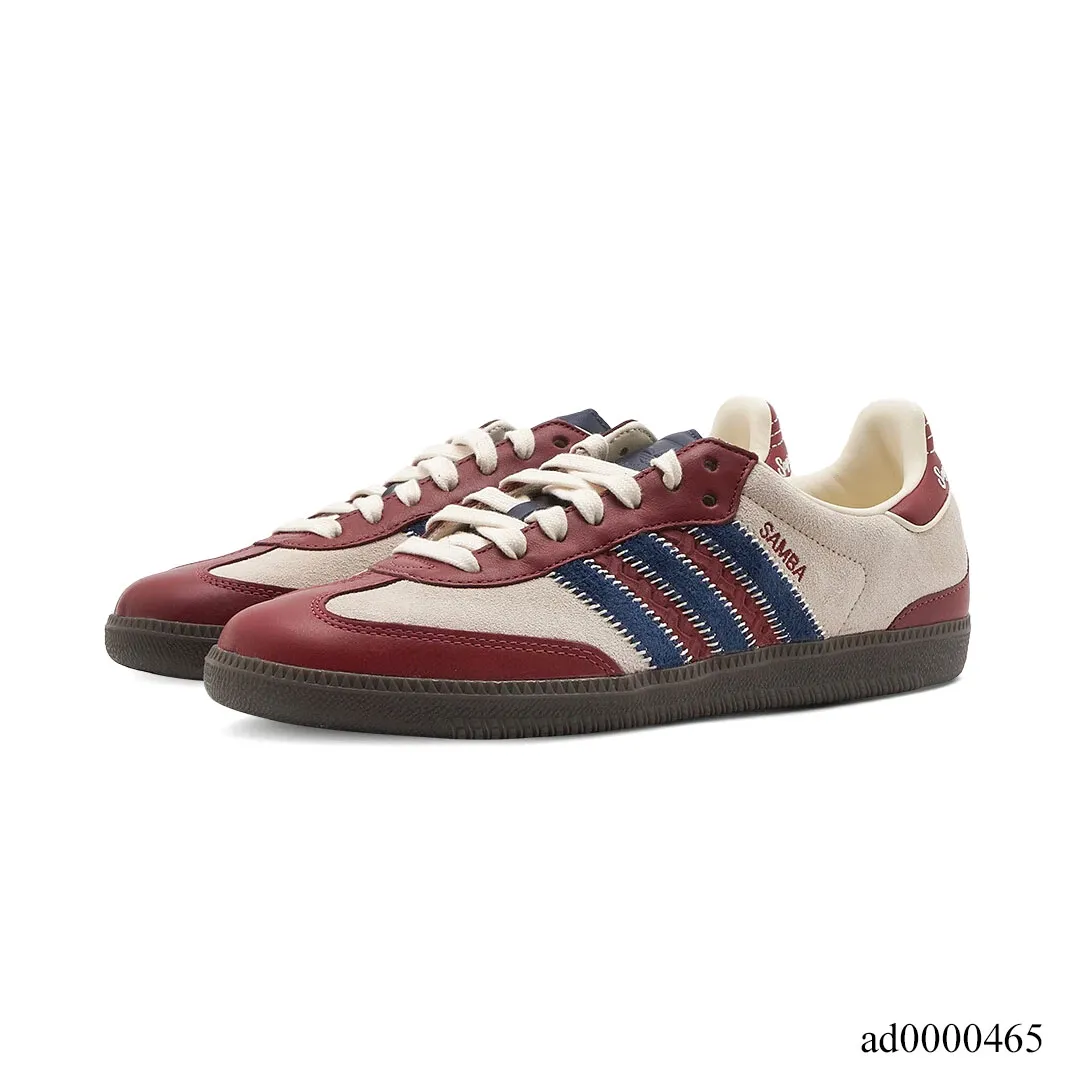 Notitle x AD Samba Red Shoes Sneakers - ad0000465 - Image 3