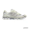 AS Gel NYC White Oyster Grey Shoes Sneakers - as0000009