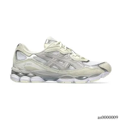 AS Gel NYC White Oyster Grey Shoes Sneakers - as0000009