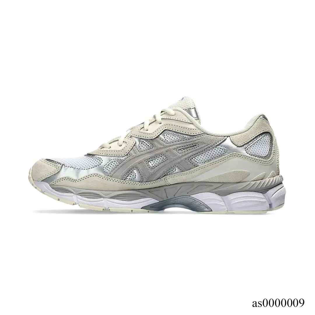 AS Gel NYC White Oyster Grey Shoes Sneakers - as0000009 - Image 2