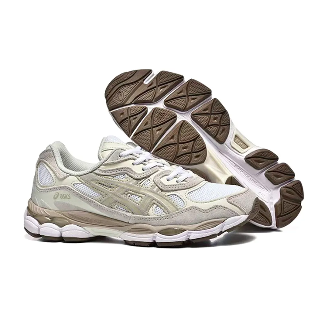 AS Gel NYC White Oyster Grey Shoes Sneakers - as0000011 - Image 5