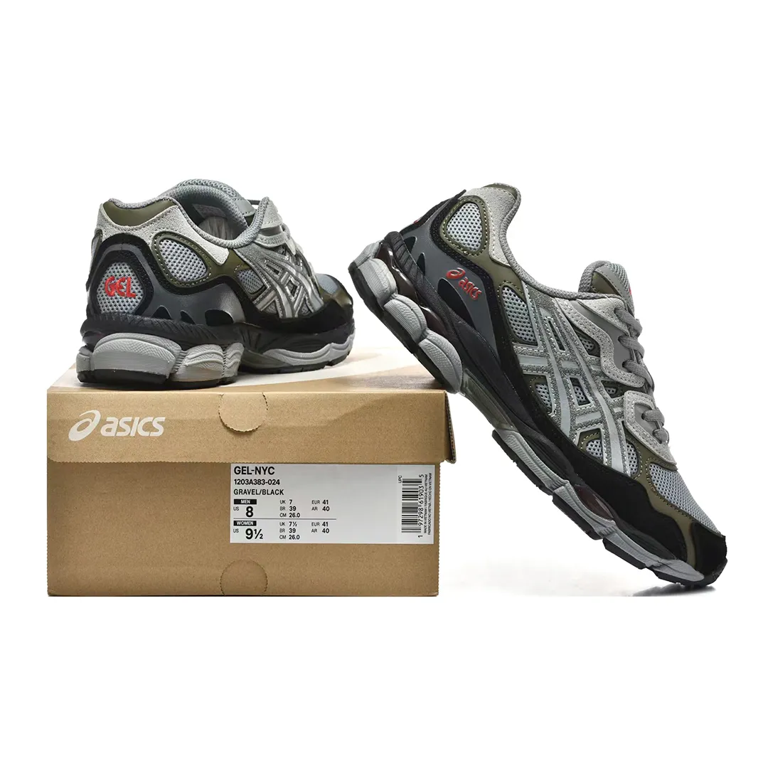 AS Gel NYC Gravel Black Shoes Sneakers - as0000013 - Image 4