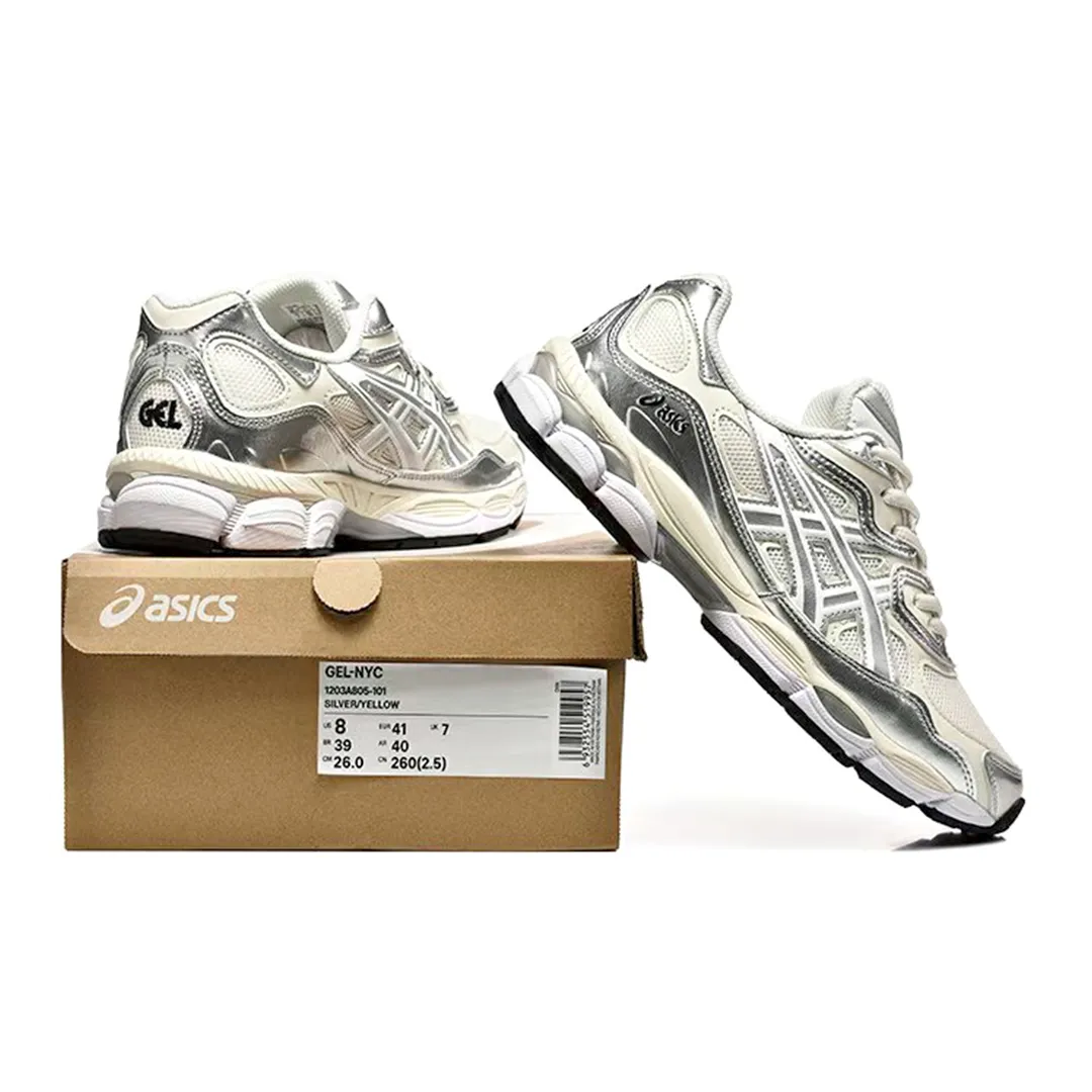 AS Gel NYC Cream Pure Silver Shoes Sneakers - as0000014 - Image 4