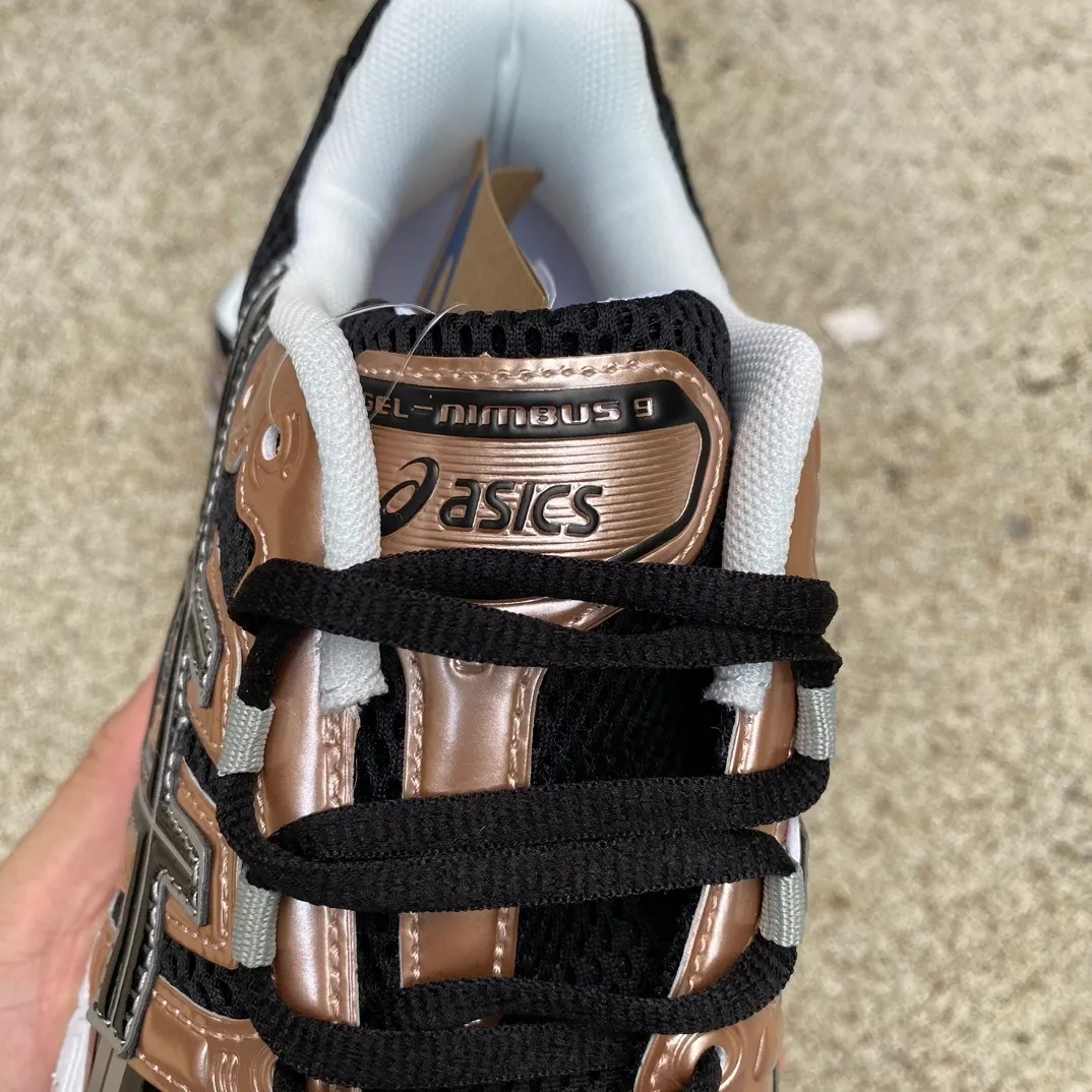 AS Gel Nimbus 9 Frosted Almond Black Shoes Sneakers - as0000025 - Image 10