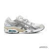 AS Gel Nimbus 9 White Steel Grey Shoes Sneakers - as0000026