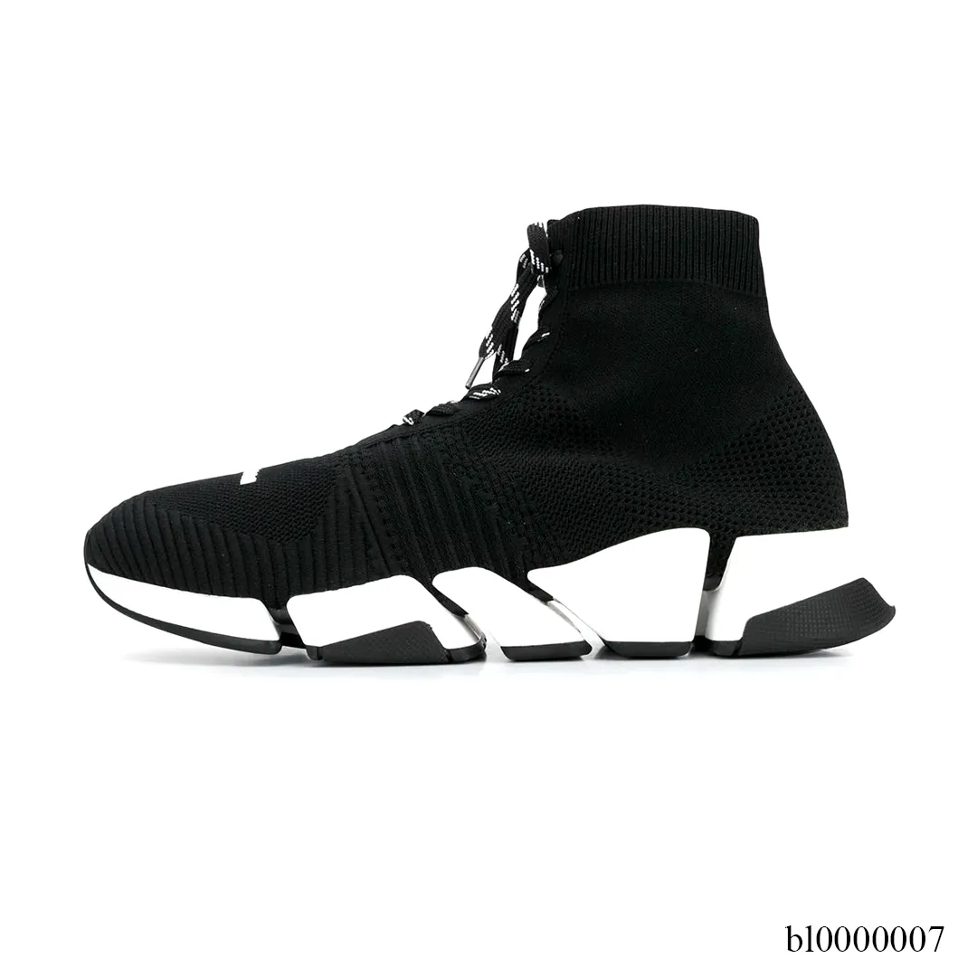 BLCG Speed 2.0 Lace-Up Black White Shoes Sneakers - bl0000007 - Image 2
