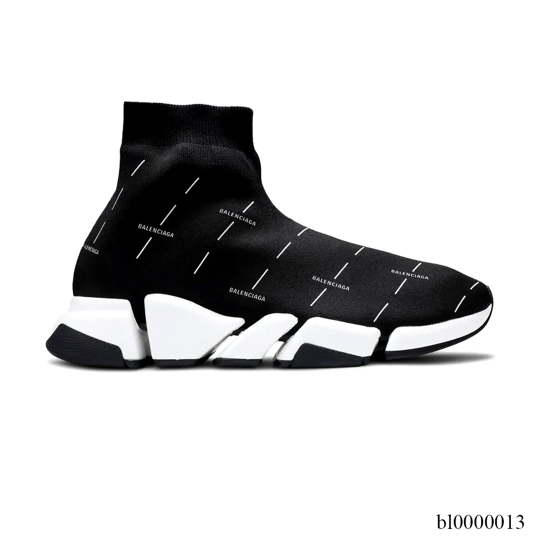 BLCG Speed 2.0 Black Logo Licence Printed Shoes Sneakers - bl0000013
