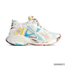 BLCG Runner Worn-Out White Blue PinkShoes Sneakers - bl0000035
