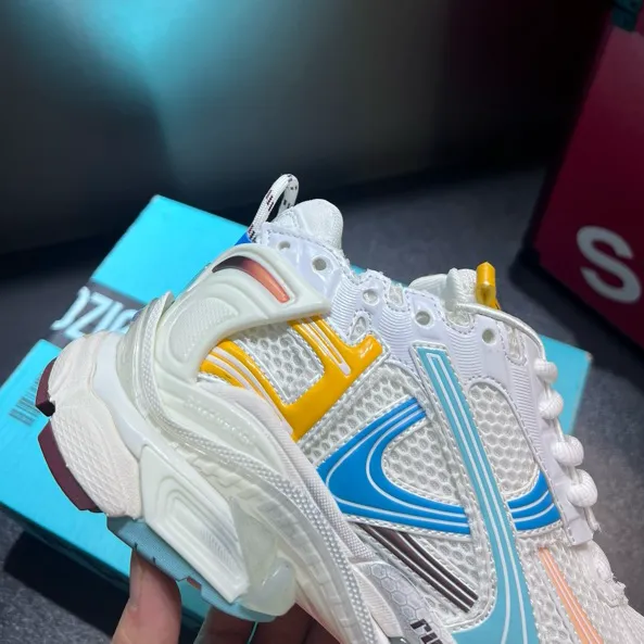 BLCG Runner Worn-Out White Blue PinkShoes Sneakers - bl0000035 - Image 11