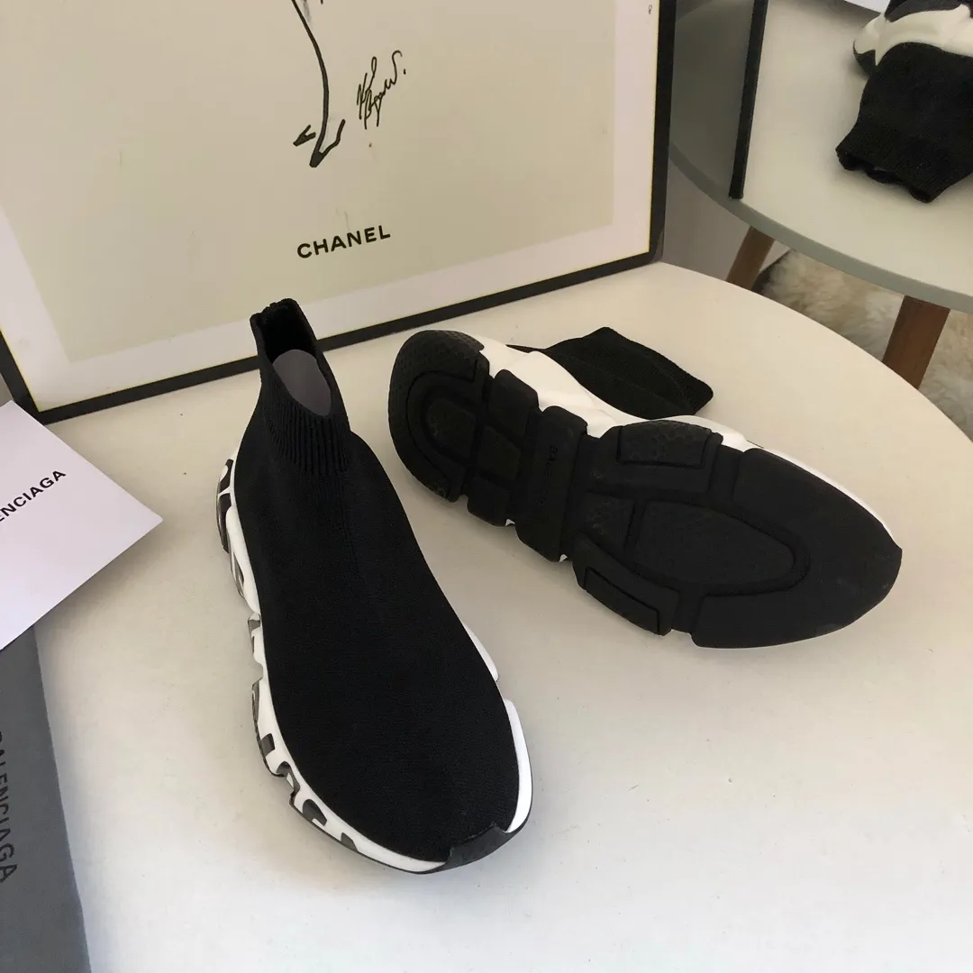 BLCG Speed Midsole Graffiti Black White Shoes Sneakers - bl0000028 - Image 5