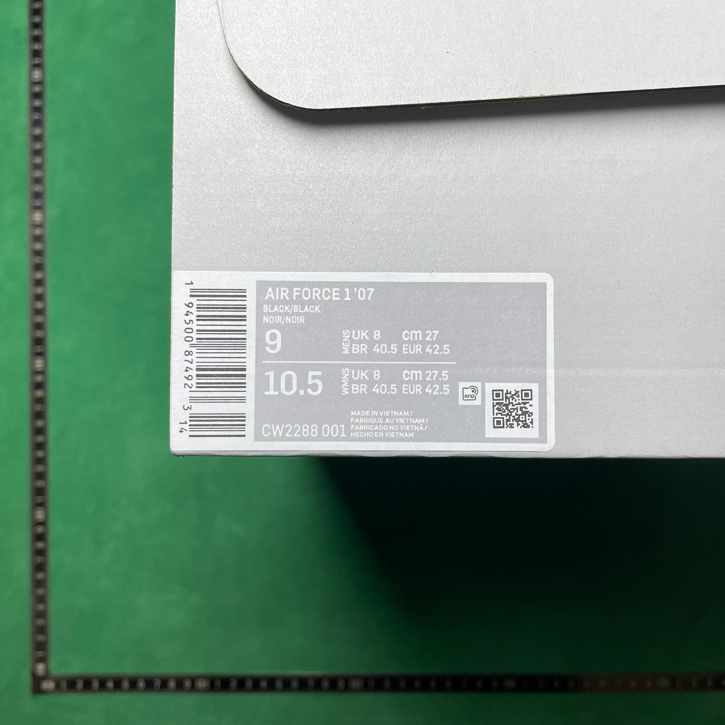 AF 1 Low '07 Triple Black Shoes Sneakers – nk0000629 - Image 18