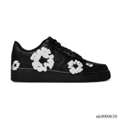 Denim Tears x AF 1 Low Black Shoes Sneakers – nk0000630